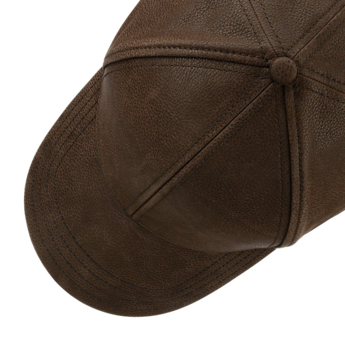 Stetson Chevrette Cowhide Basecap - mit Ohrenklappen - Braun