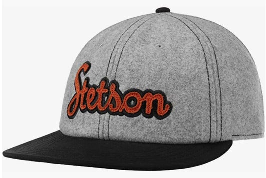 Stetson Flat Brim Soft Cotton Cap "Retro"