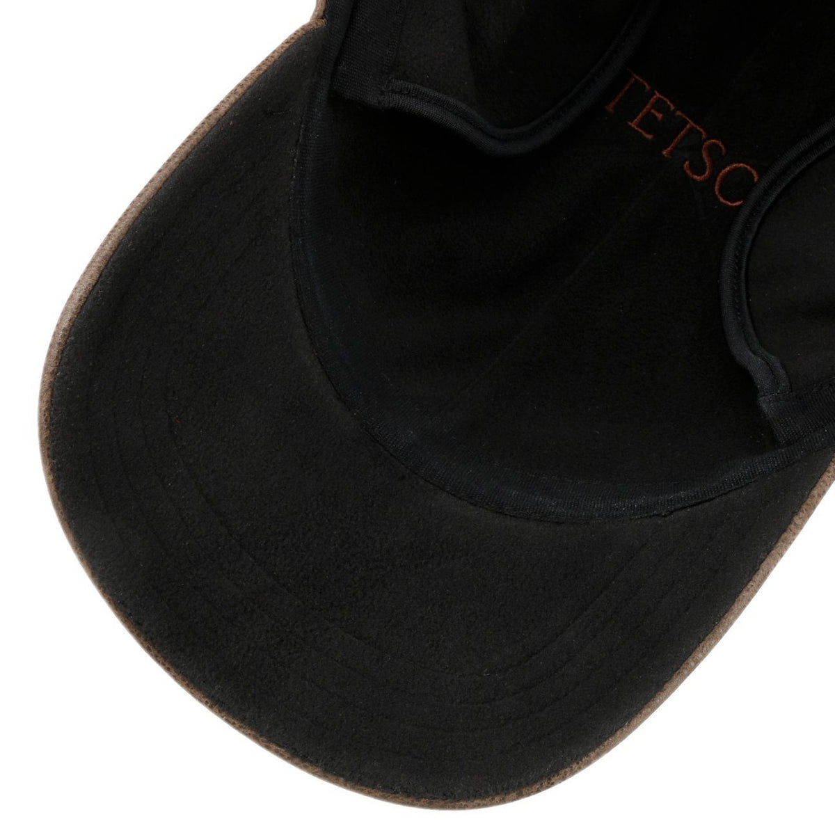 Stetson Chevrette Cowhide Basecap - mit Ohrenklappen - Braun