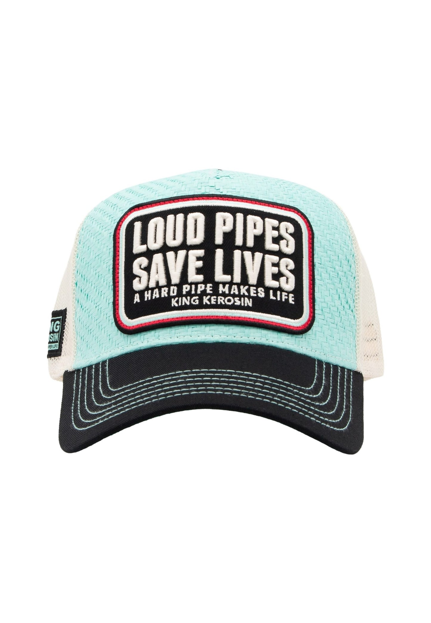 King Kerosin Trucker Cap "Loud Pipes Save Lives"
