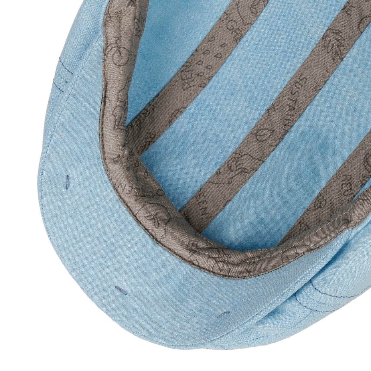 Stetson Madison Ivy Cap Sustainable  - Nachhaltig - Flatcap aus 100% organischer Baumwolle - Hellblau