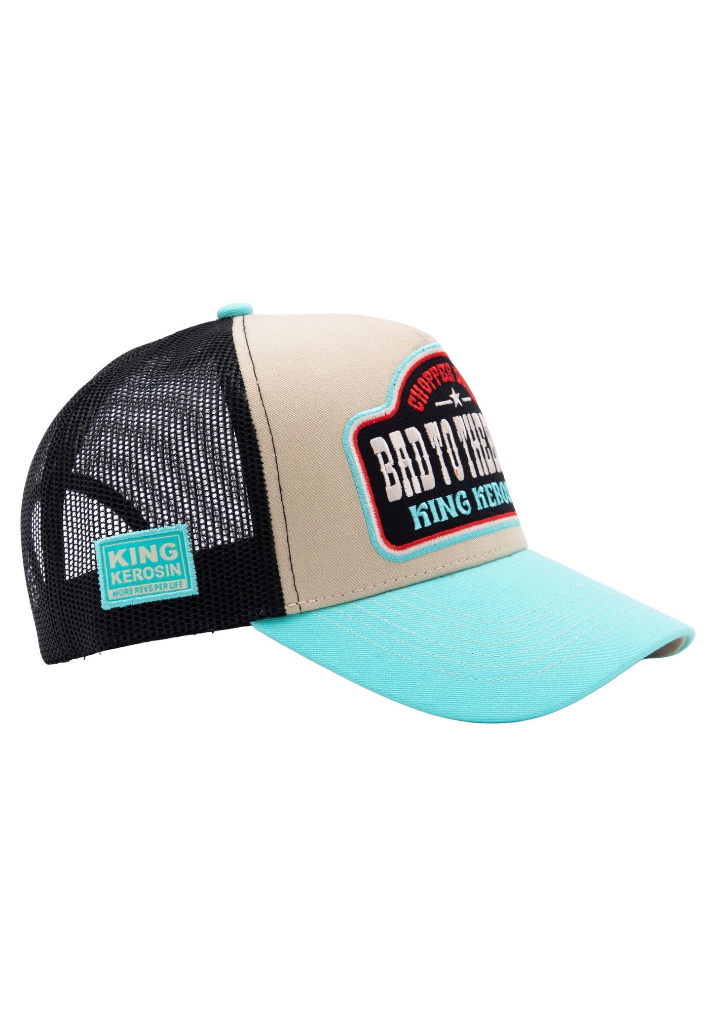 King Kerosin Trucker Cap "Bad to the Bone"