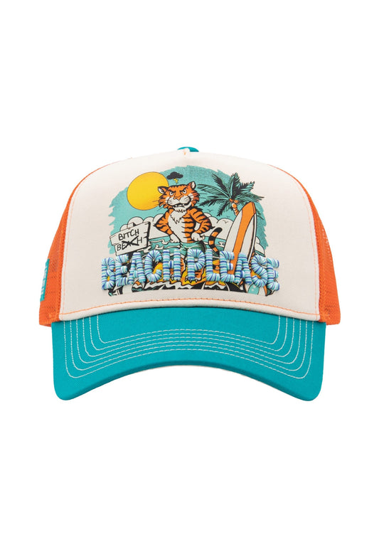 King Kerosin Trucker Cap "Beach Please"