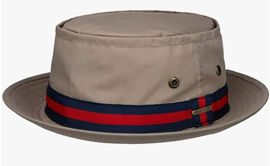 Stetson Classic Band Pork Pie - Stoffhut - Beige