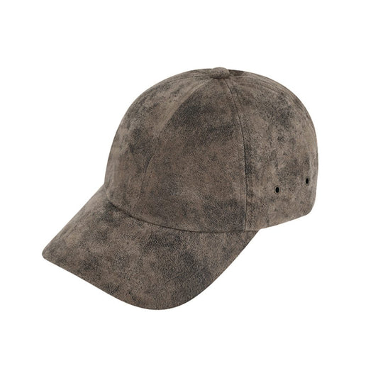 Fiebig Leder Basecap - Pigskin - mit Metallschnalle - Taupe