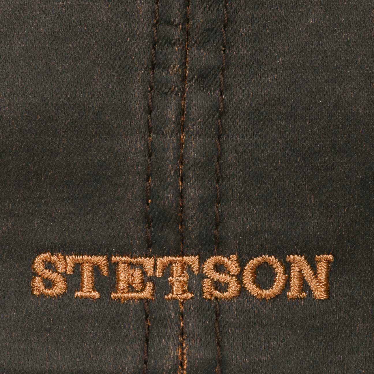 Stetson Hatteras Old Cotton Vintage - Schirmmütze  - UV-Schutz 80 - Braun