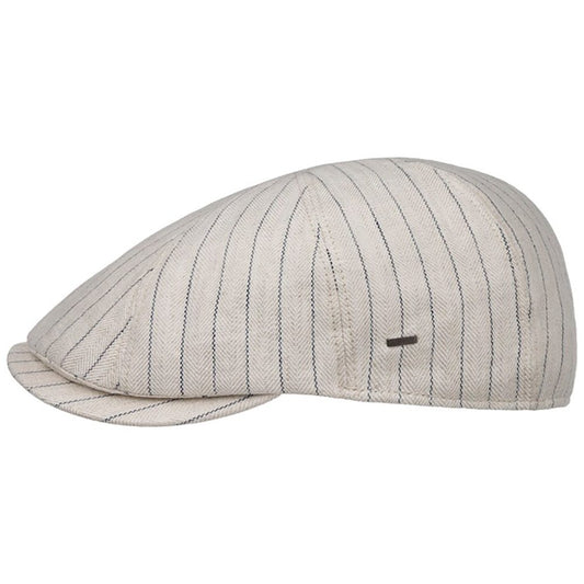 Bailey Leif Flatcap - Schirmmütze - Leinenmütze - Beige