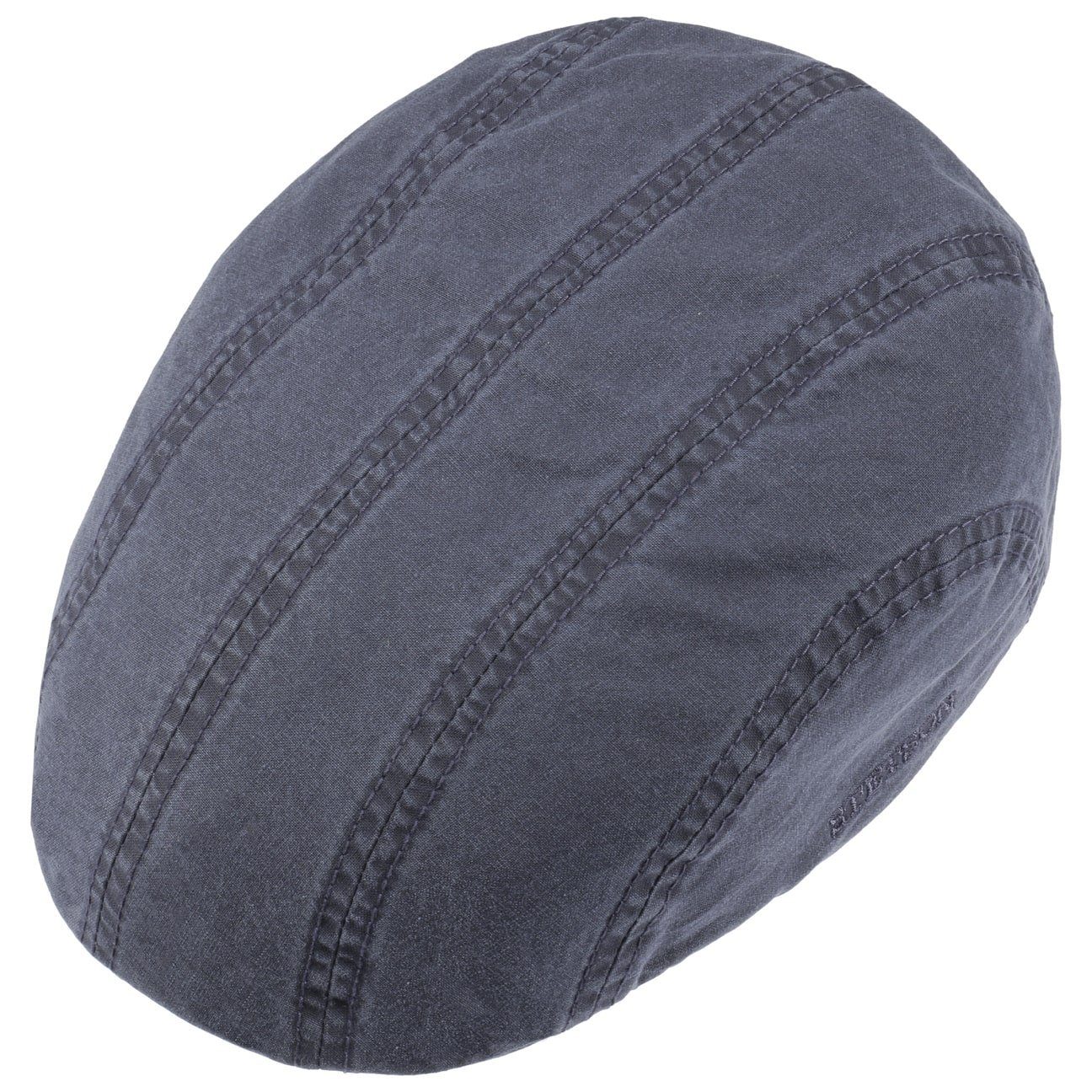 Stetson Madison Organic Ivy Cap  - Nachhaltig - Flatcap aus 100% organischer Baumwolle - Blau