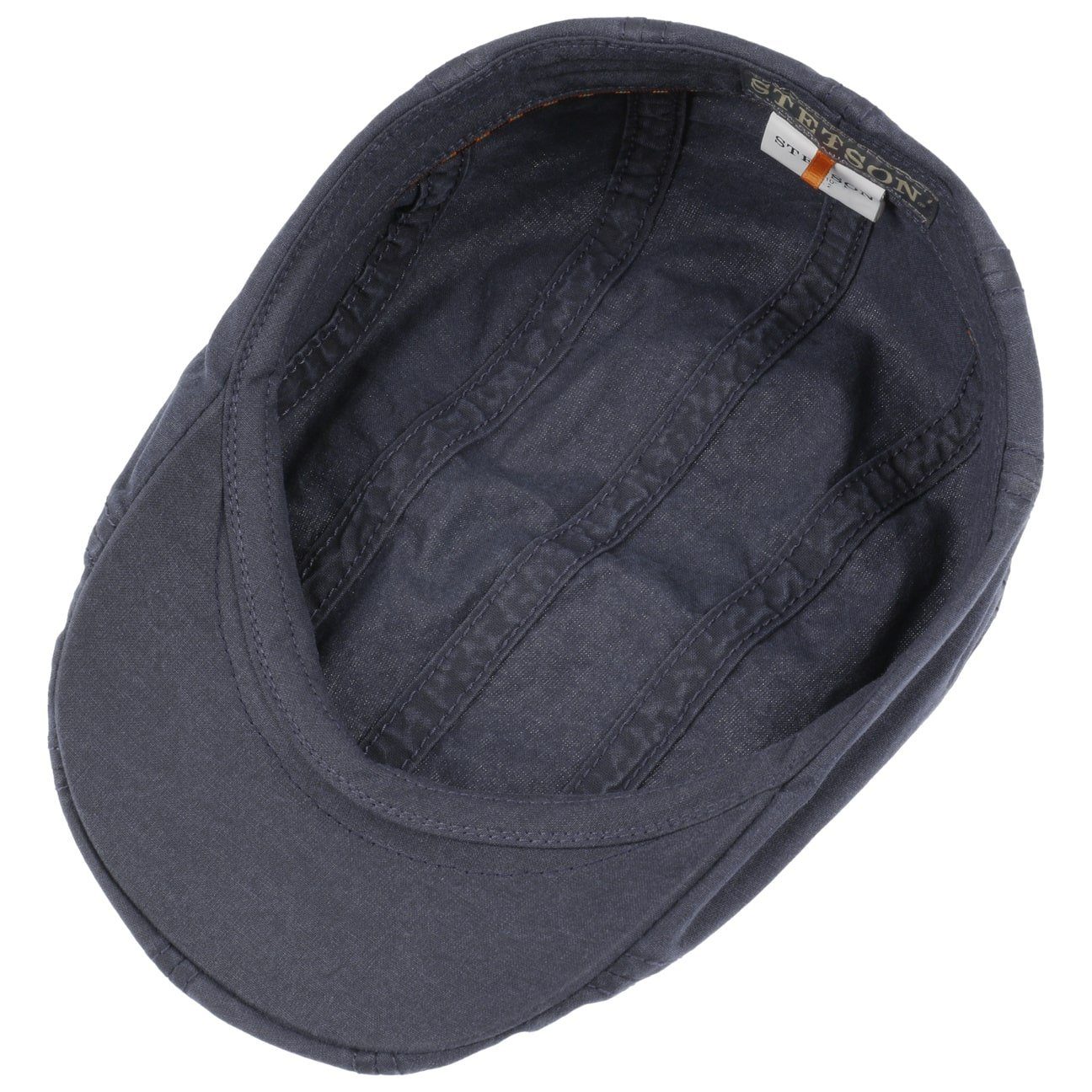 Stetson Madison Organic Ivy Cap  - Nachhaltig - Flatcap aus 100% organischer Baumwolle - Blau