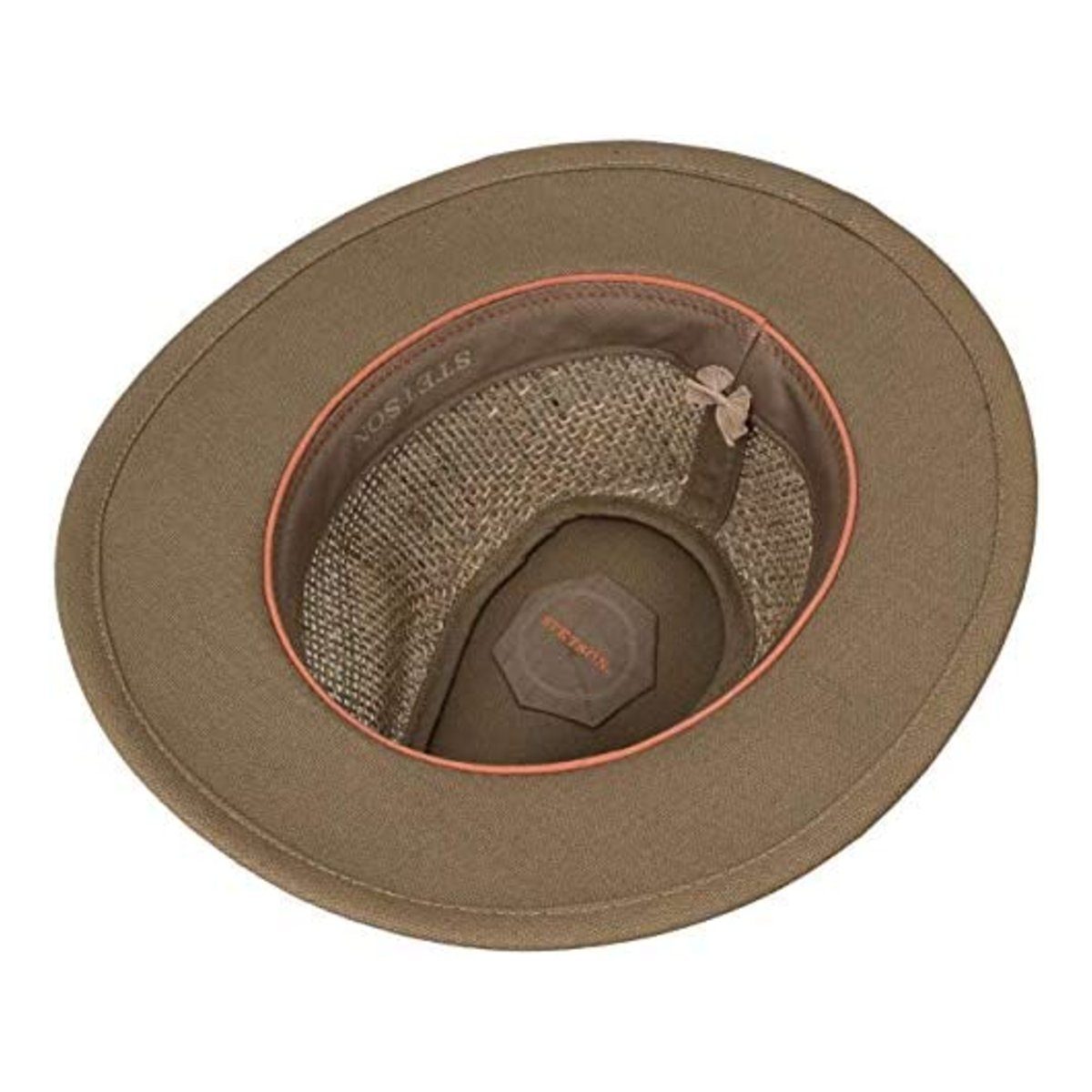 Stetson Medfield Seagrass Traveller - Strohut - Naturfarben - Sonnenhut mit elegantem Leder-Hutband