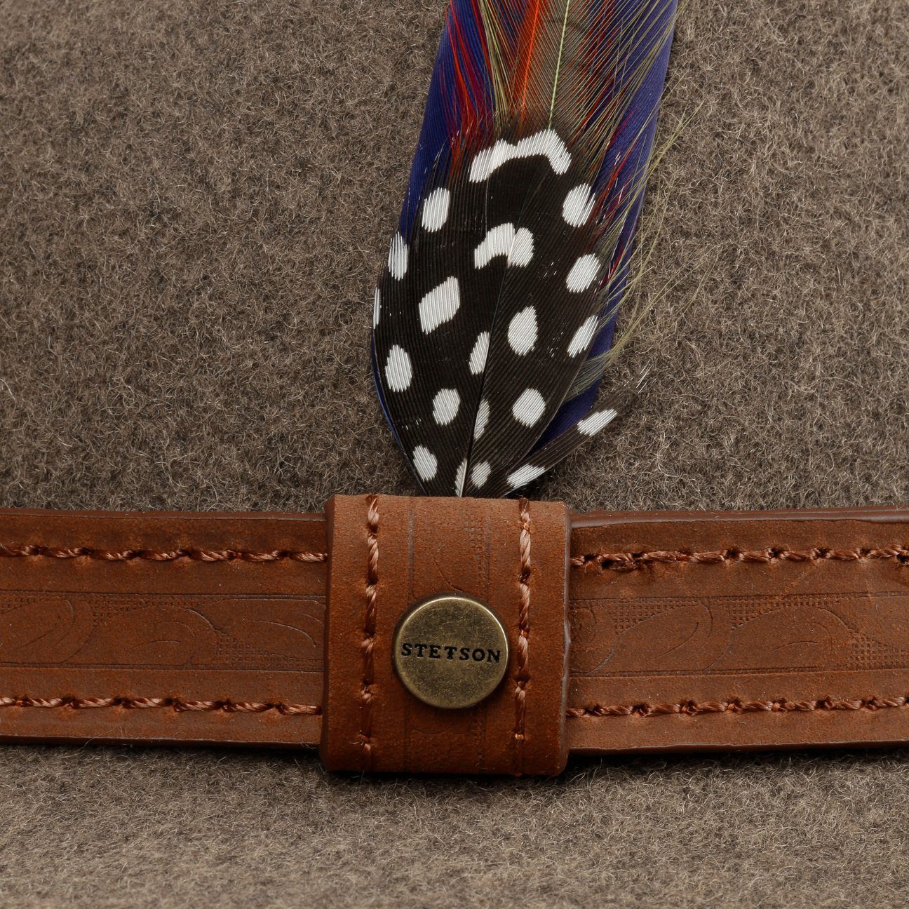 Stetson Rincova Woolmix Traveller - Wollfilzhut - Knautschbar / Wasserfest - Beige Meliert