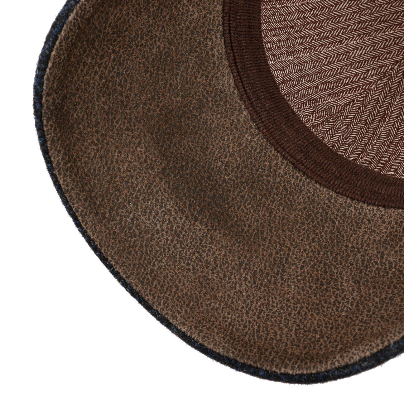 Stetson Plano Woolrich Basecap - hinten geschlossen - 321 - Schwarz/Blau