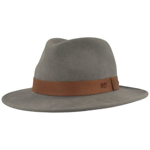 Bailey Sperling Traveller Hut - Filzhut - Made in USA - Grau