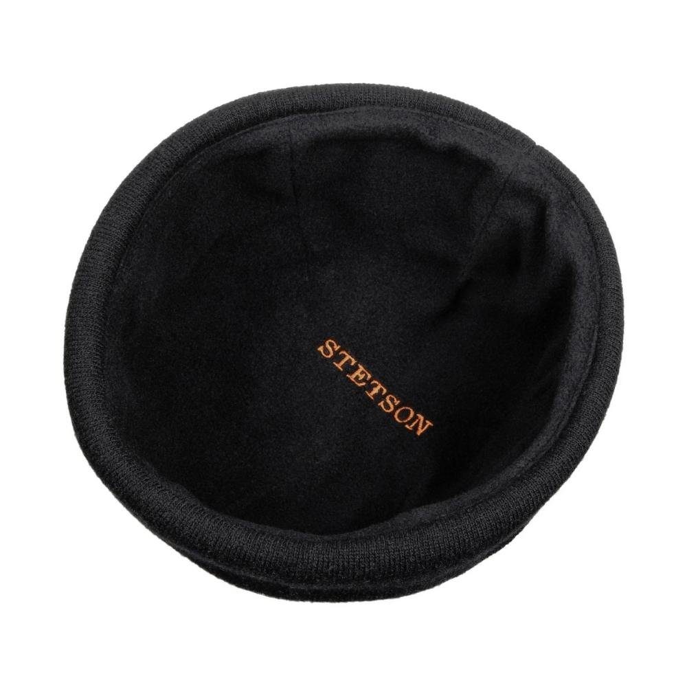 Stetson Docker Cap Sparr Wolle Kaschmir - 1 - Schwarz
