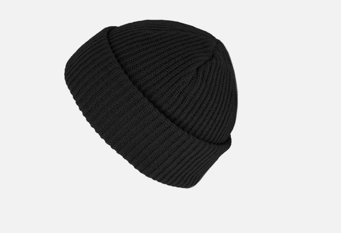 Fiebig Docker Strick Beanie - mit Umschlag - Viele verschiedene Farben