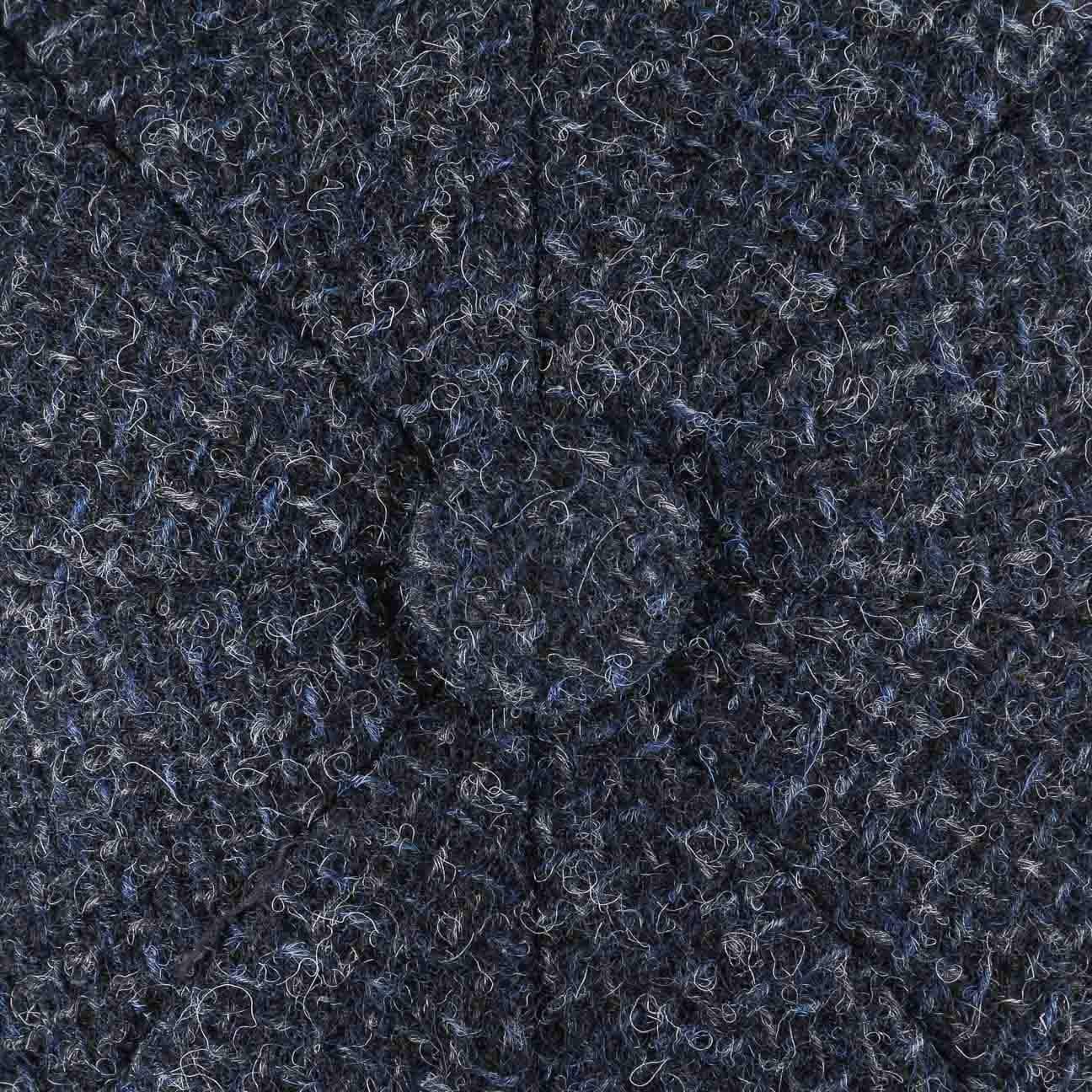 Stetson Hatteras Shetland - Schirmmütze aus 100% Shetland-Wolle - Blau