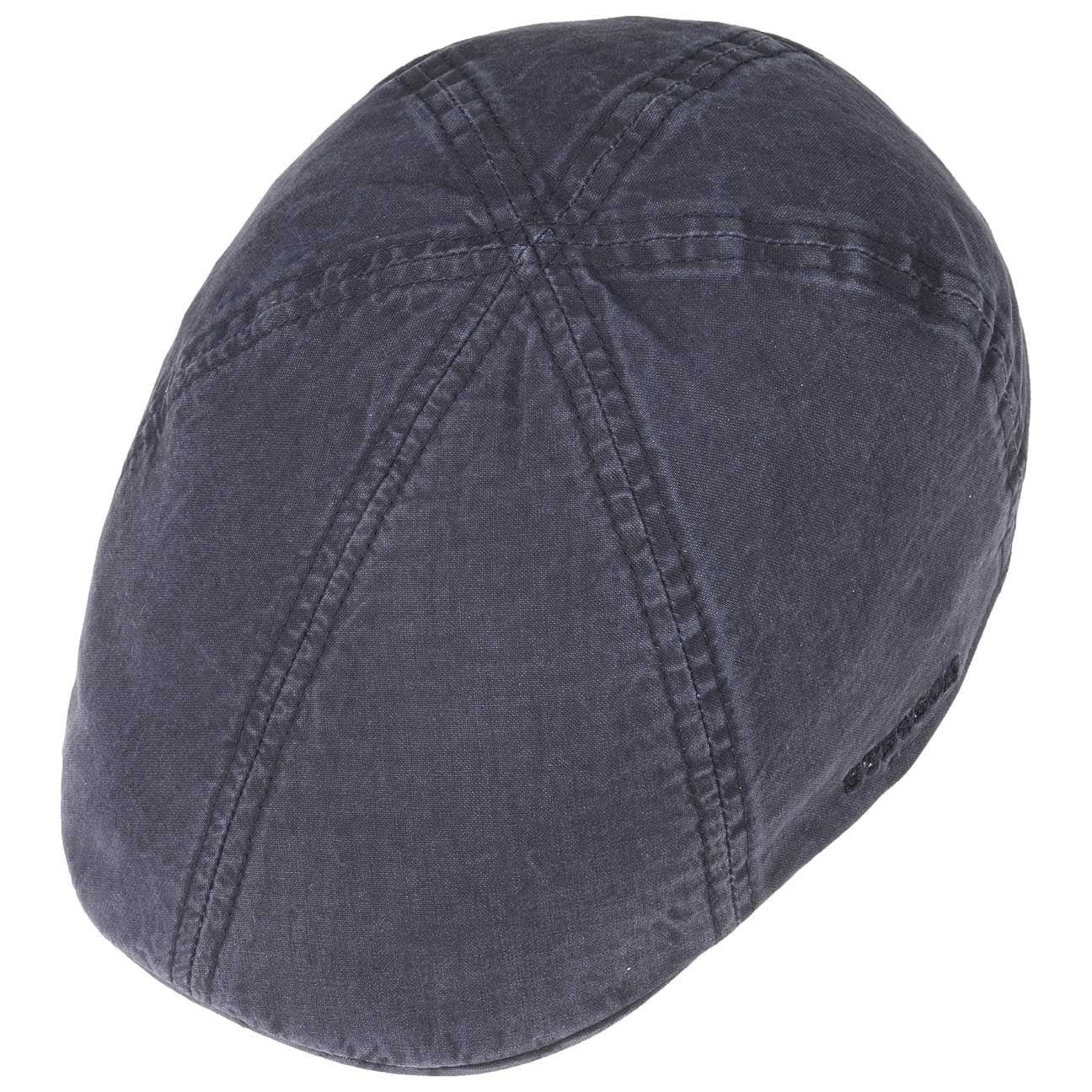 Stetson Texas Organic Duck Cap  - Nachhaltig - Cap aus 100% organischer Baumwolle - Blau