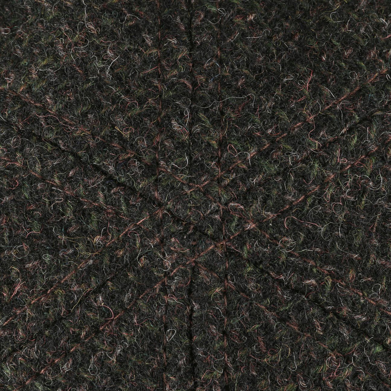 Stetson Texas Shetland - Duck Cap aus 100% Shetland-Wolle - Grün