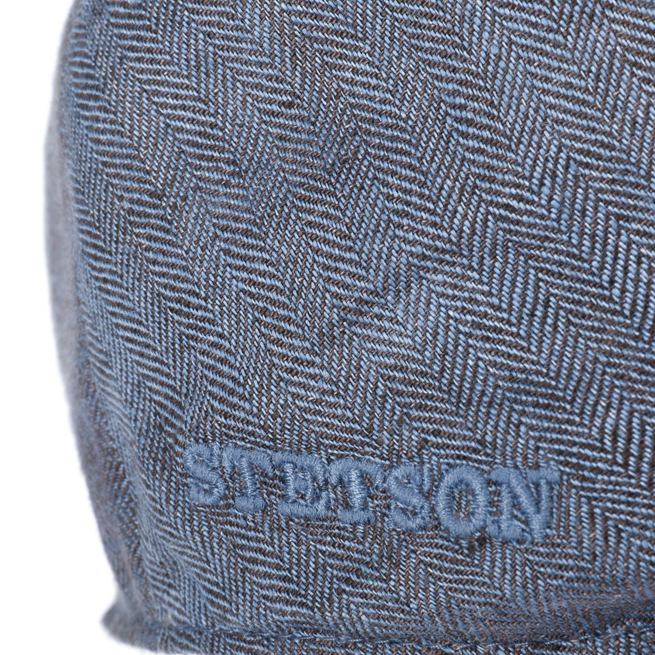 Stetson Woodfield Leinen Cap - aus 100% Leinen - 326 - Blau - Made in the EU