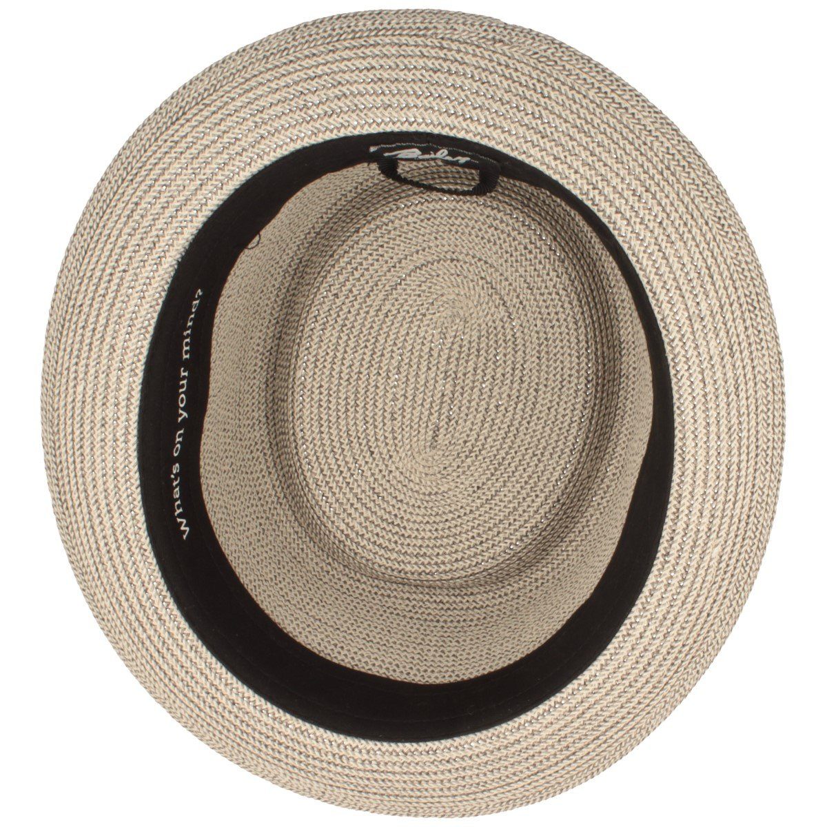 Bailey Waits Strohut Pork Pie - Toyo Strohut - Leicht, Flexibel & Knautschbar - Grau