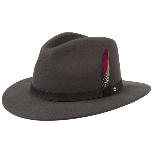 Stetson Yutan Woolfelt Traveller - Wollfilzhut - Knautschbar / Wasserfest - Serpent