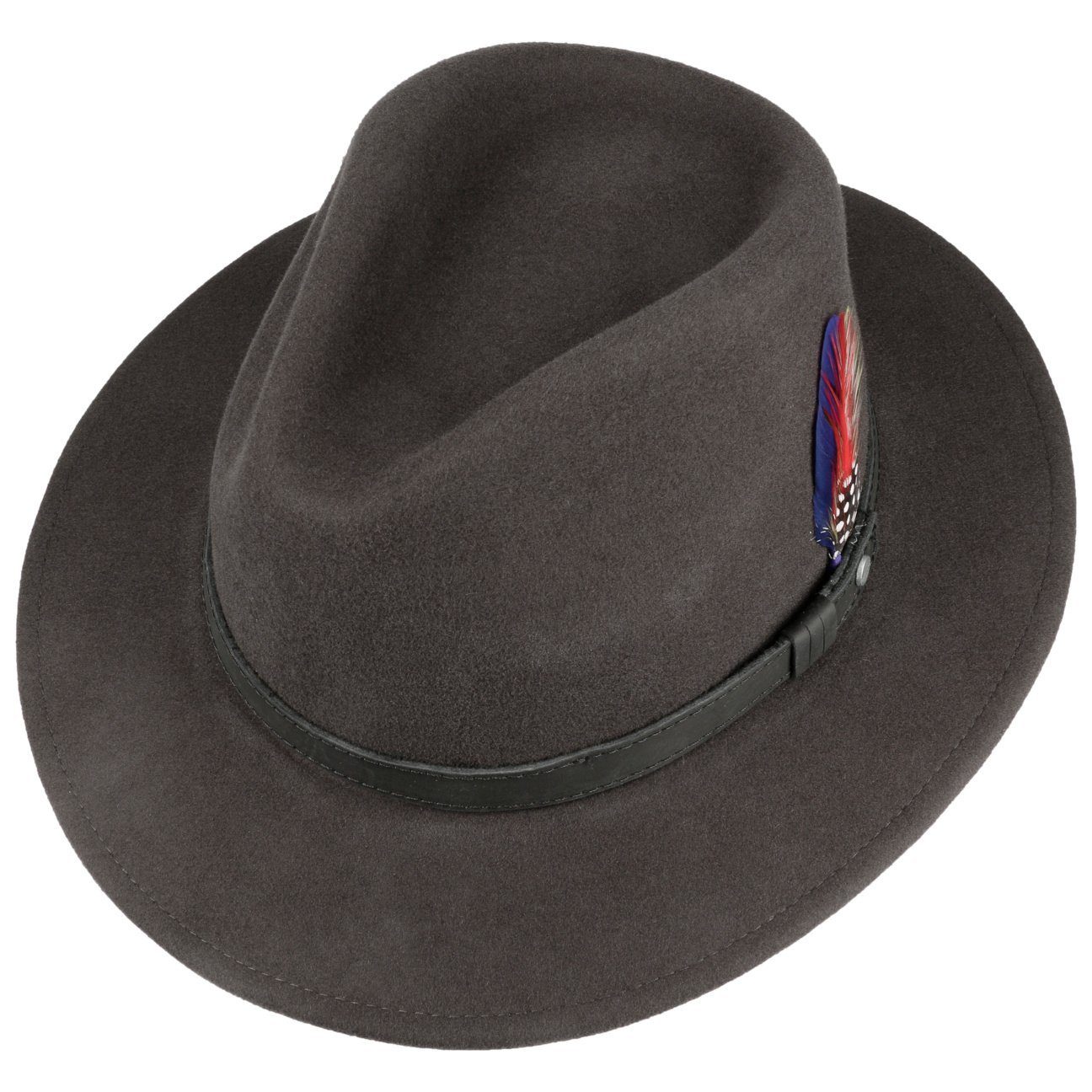 Stetson Yutan Woolfelt Traveller - Wollfilzhut - Knautschbar / Wasserfest - Serpent