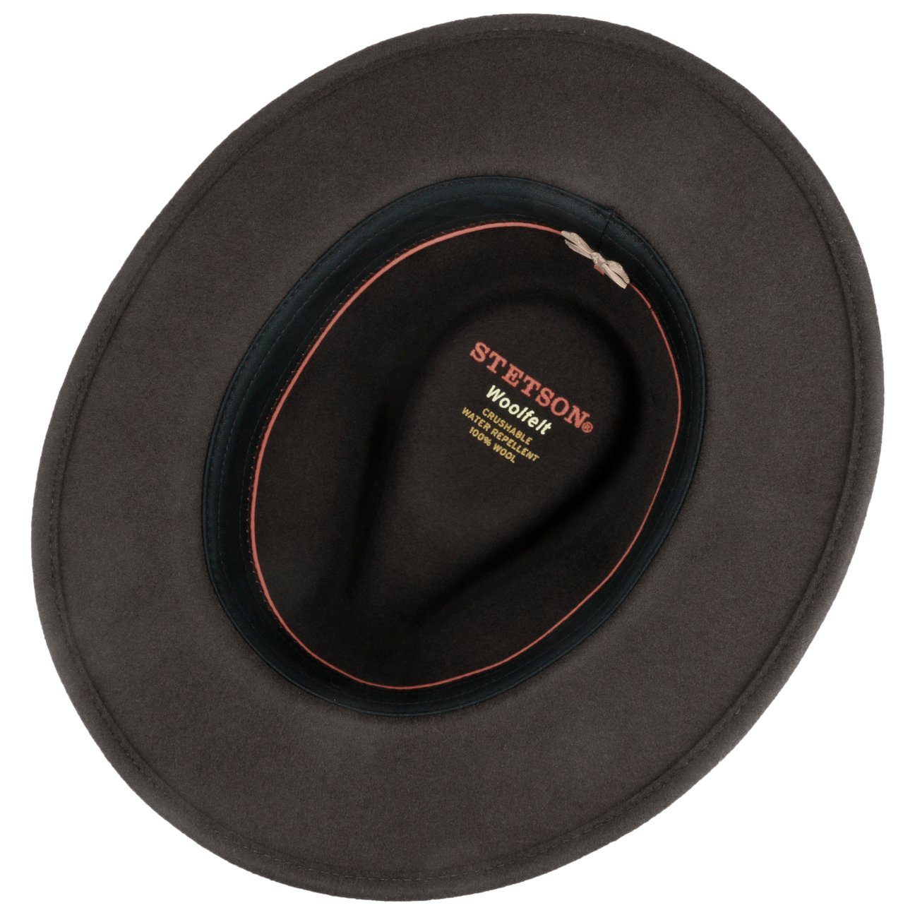 Stetson Yutan Woolfelt Traveller - Wollfilzhut - Knautschbar / Wasserfest - Serpent