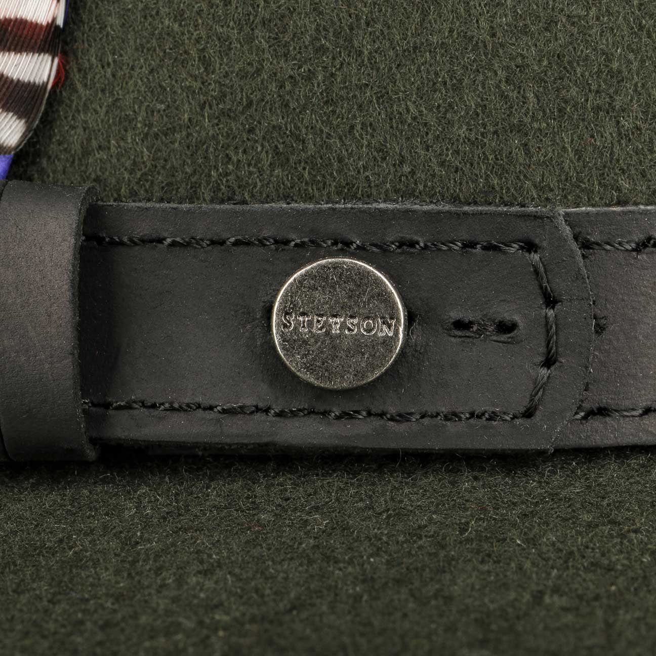 Stetson Yutan Woolfelt Traveller - Wollfilzhut - Knautschbar / Wasserfest - Grün